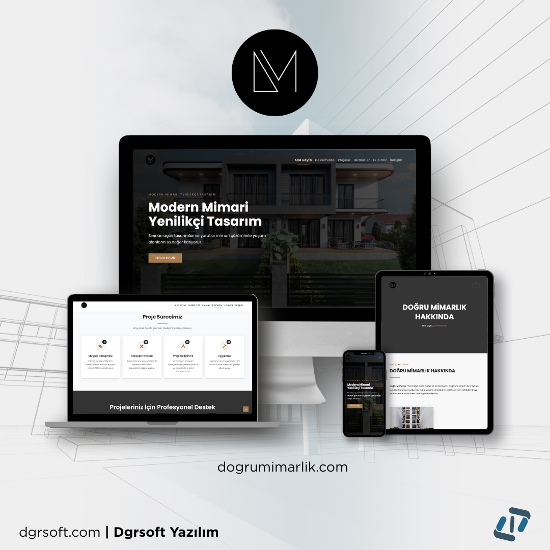 Doğru Mimarlık - Kurumsal Web Sitesi Geliştirme